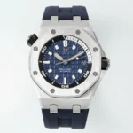 Super-Clone-Audemars-Piguet-Royal-Oak-Offshore-Diver-15720ST-42mm-Blue-Dial-2