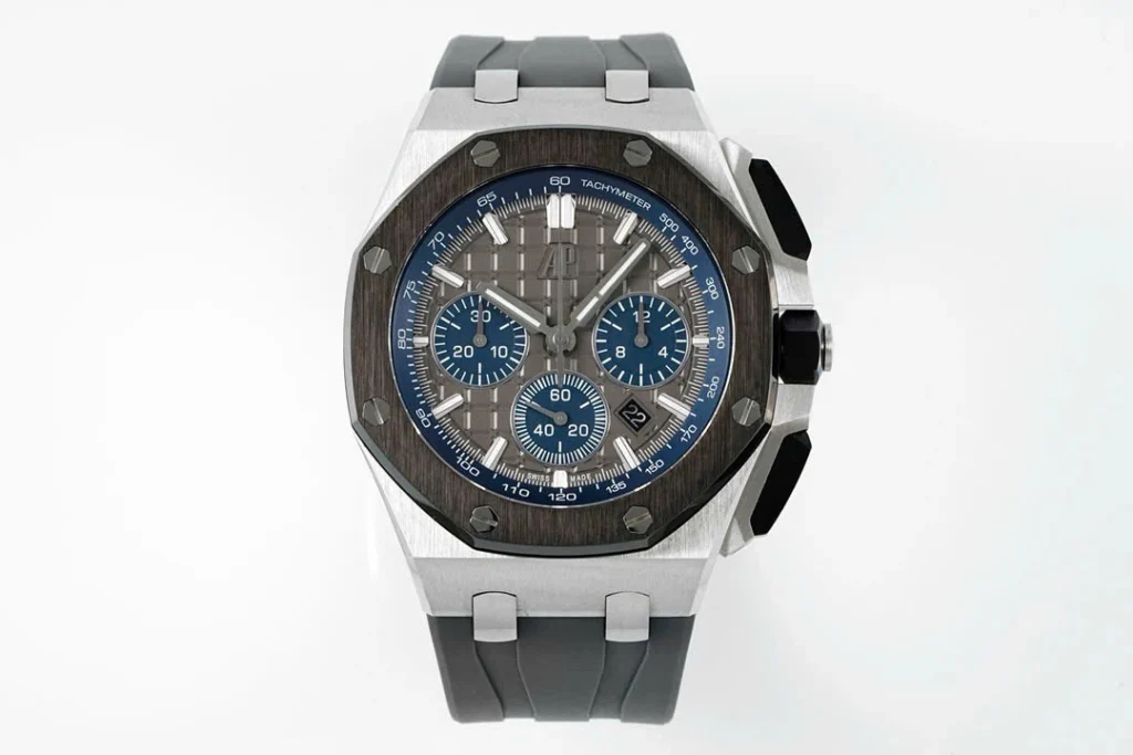 Super-Clone-Audemars-Piguet-Royal-Oak-Offshore-Steel-26420ST-42mm-Grey-Dial-2