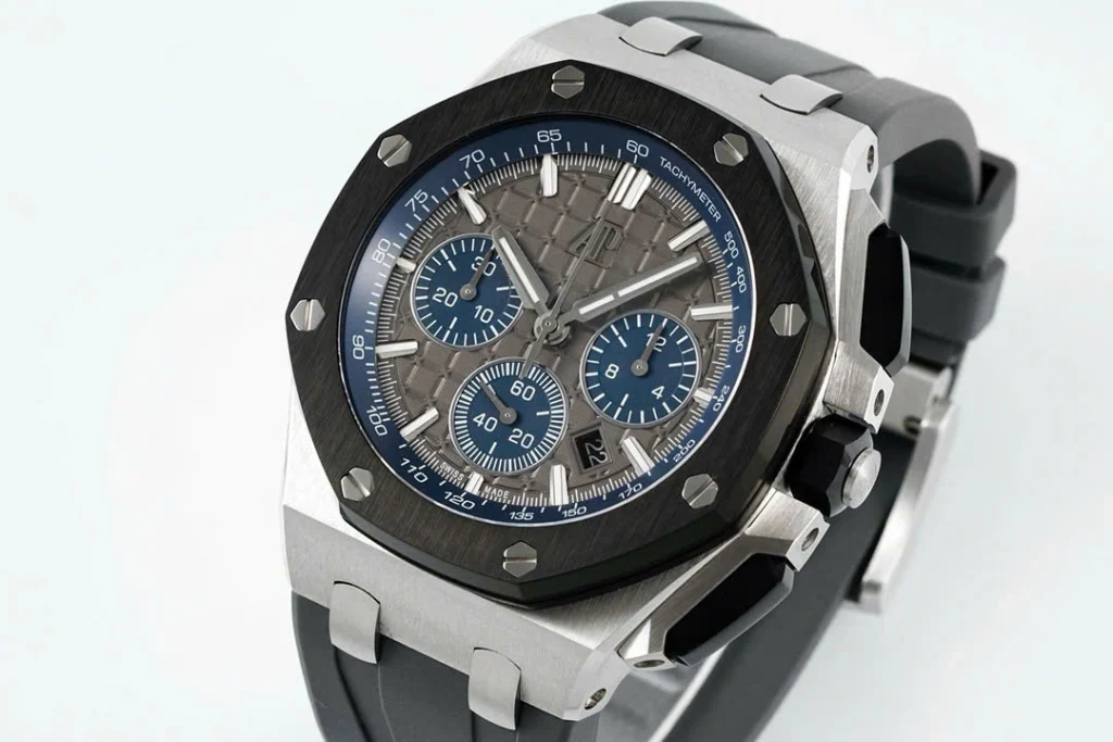 Super-Clone-Audemars-Piguet-Royal-Oak-Offshore-Steel-26420ST-42mm-Grey-Dial-3