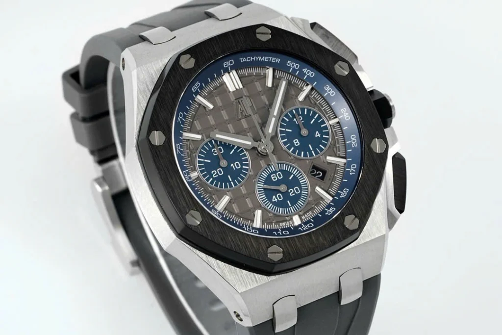 Super-Clone-Audemars-Piguet-Royal-Oak-Offshore-Steel-26420ST-42mm-Grey-Dial-4