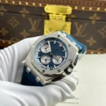 Super-Clone-Audemars-Piguet-Royal-Oak-Offshore-Steel-in-Blue-26420ST-42mm-5