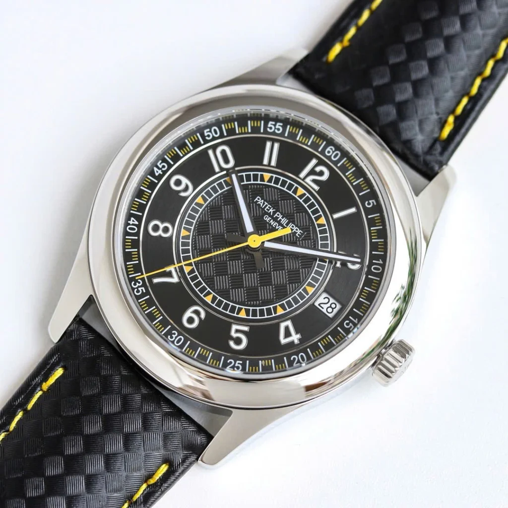 Super-Clone-Patek-Philippe-Calatrava-6007A-Steel-40mm-Ebony-Black-Dial-3