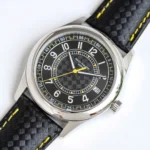 Super-Clone-Patek-Philippe-Calatrava-6007A-Steel-40mm-Ebony-Black-Dial-3