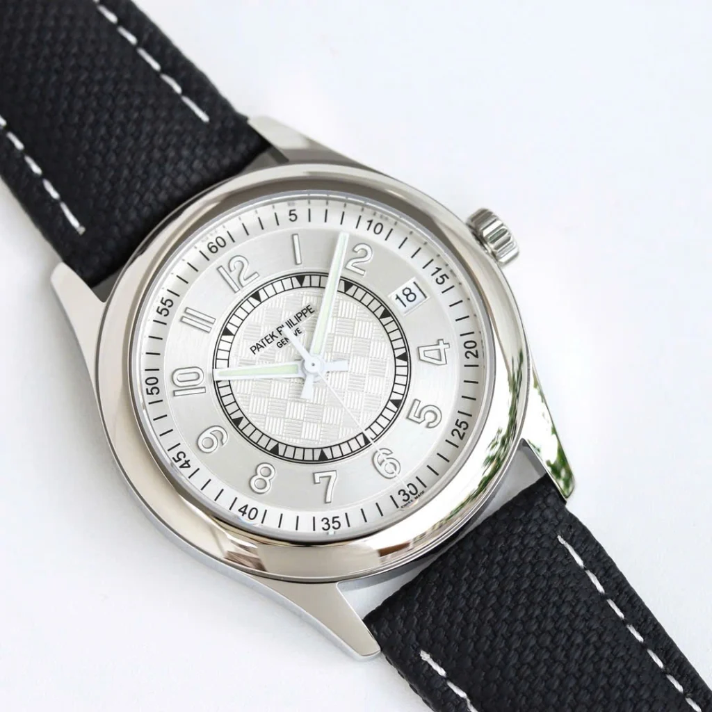 Super-Clone-Patek-Philippe-Calatrava-6007A-Steel-40mm-White-Dial-4