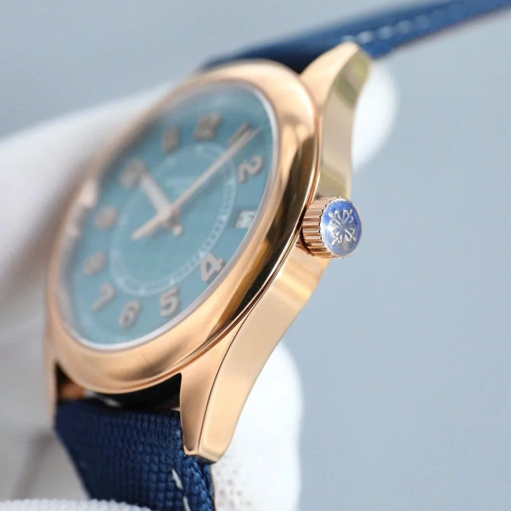 Super-Clone-Patek-Philippe-Calatrava-6007G-011-Glod-Steel-42mm-3