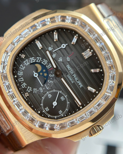 Super Clone Patek Philippe Nautilus 40mm Teräsranneke Steel 5724R