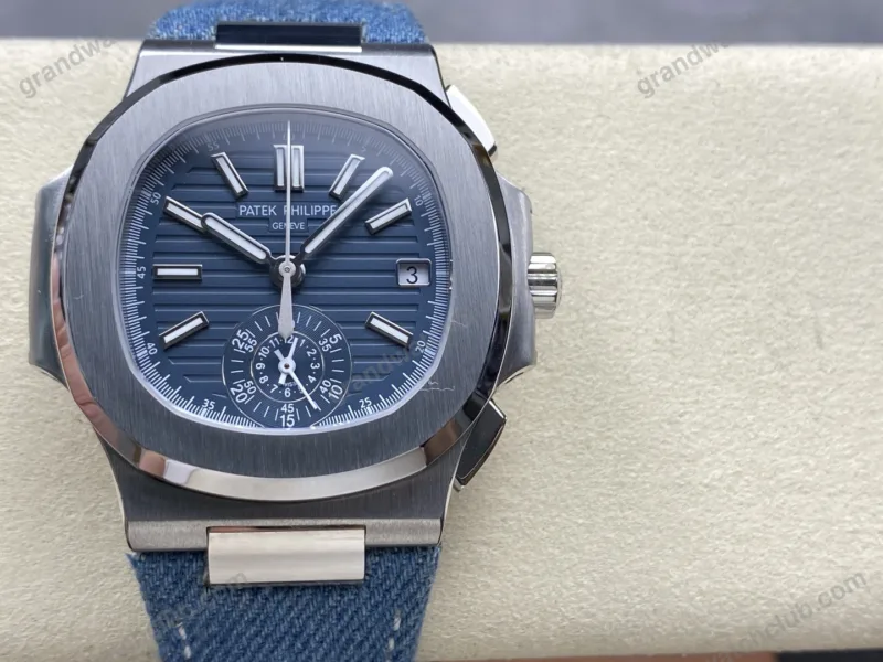 Super Clone Patek Philippe Nautilus 40mm Steel Bracelet Steel 5980.60G.001