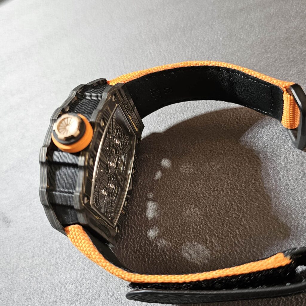 Richard Mille Rm12-01 Gold Carbon Tourbillon Limited Edition Super Clone