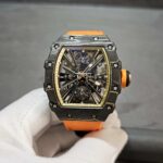 Richard Mille Rm12-01 Gold Carbon Tourbillon Limited Edition Super Clone