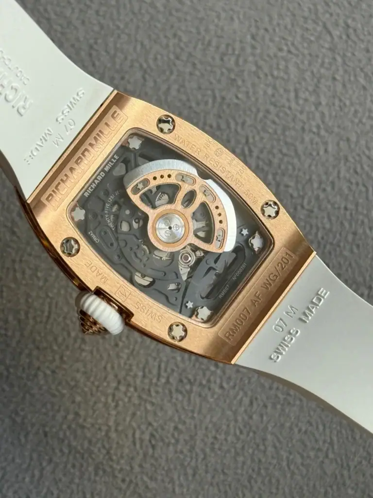 Richard Mille RM07-01 Mother Of Pearl Dial In Rose Gold Super Clone