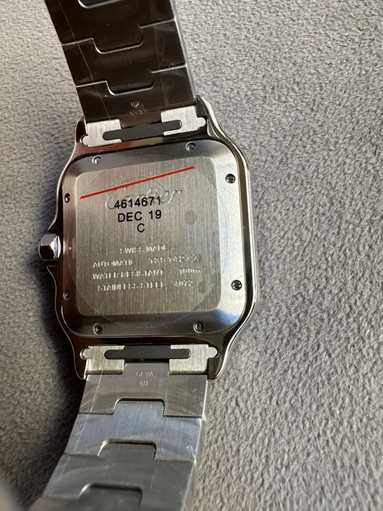 Cartier Santos 40 mm Anthracite Grey Dial Super Clone