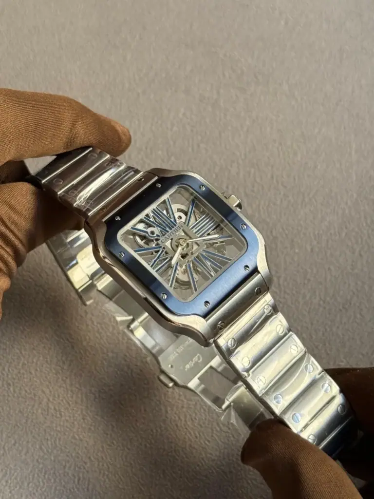 Cartier Santos Skeleton Super Clone
