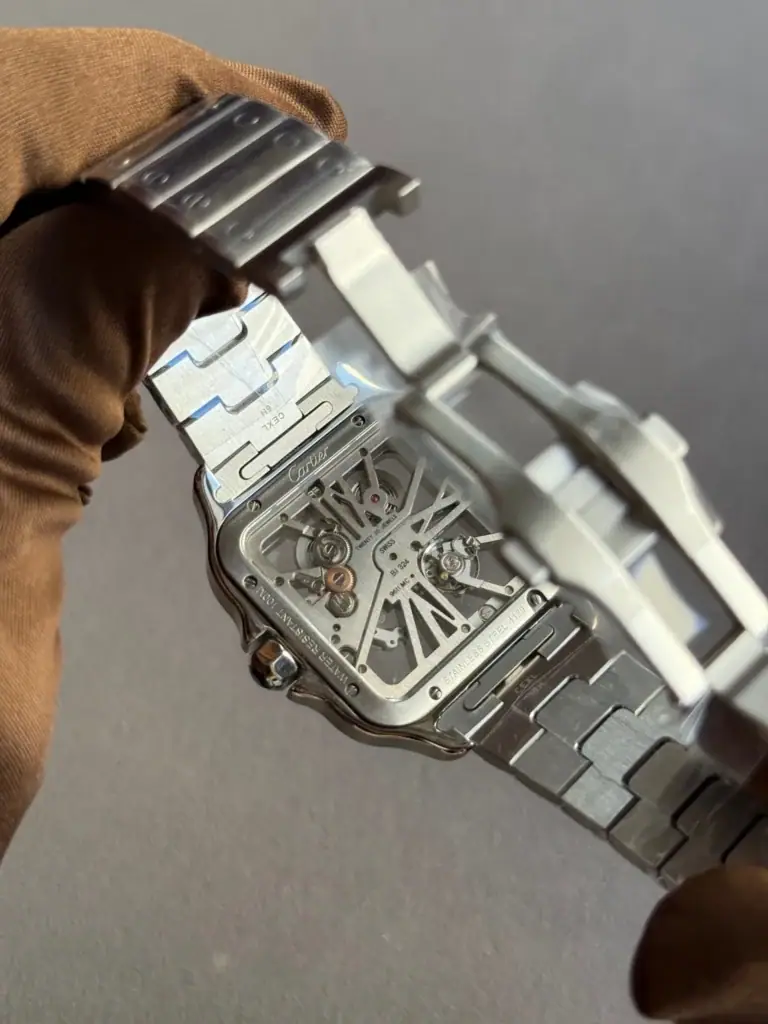 Cartier Santos Skeleton Super Clone