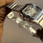 Cartier Santos Skeleton Super Clone