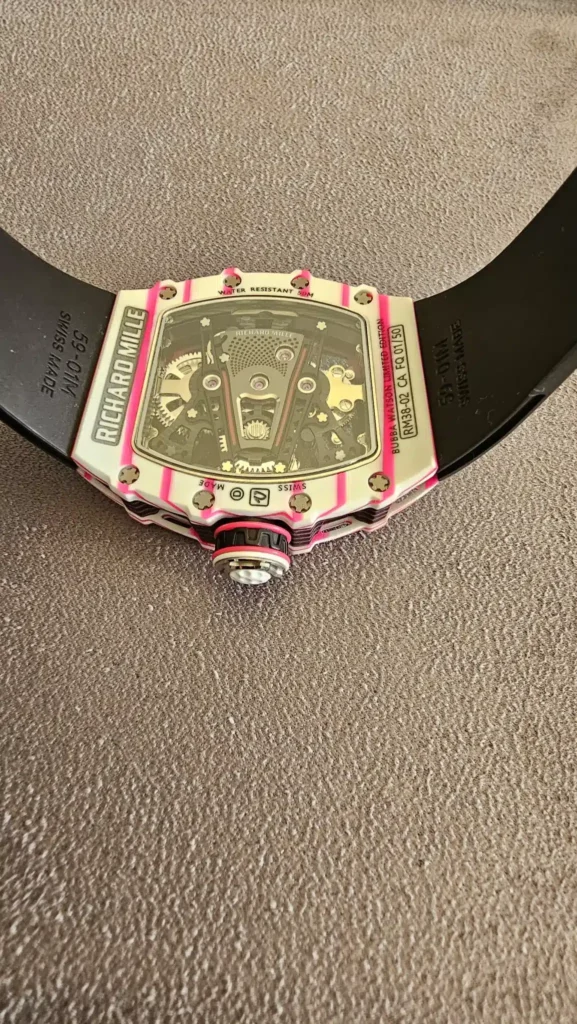 Richard Mille RM 38-02 Manuel Winding Tourbillon Bubba Watson Limited Edition Super Clone