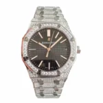 AP Royal Oak Black A110BL72 İced Out Super Clone