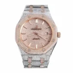 AP Royal Oak Iced Out 15400SR.OO.1220SR.01 Super Clone