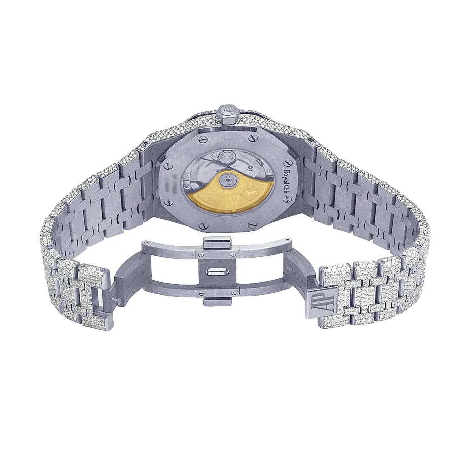 AP Royal Oak Pave Diamond 15400ST.OO.1220ST.02 (Copy) (Copy) Super Clone