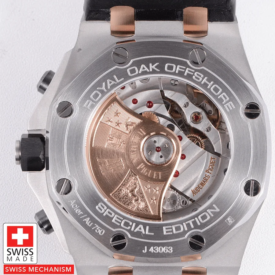 AP Royal Oak Rose Gold Blue Dial Super Clone