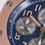AP Royal Oak Rose Gold Blue Dial Super Clone