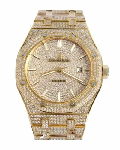 AP Royal Oak Selfwinding Sarı Altın Super Clone