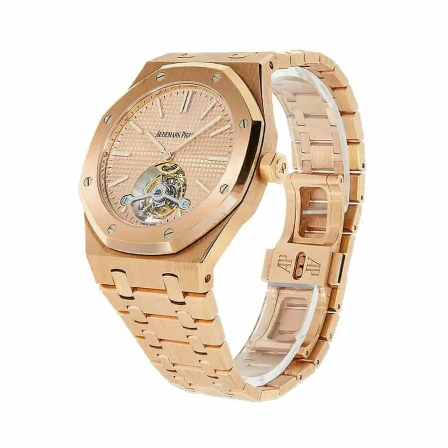 AP Royal Oak Tourbillon Rose 26515OR.OO.1220OR.01 Super Clone