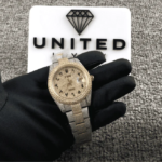 AP Royal Oak Yellow Gold Iced Out Super Clone