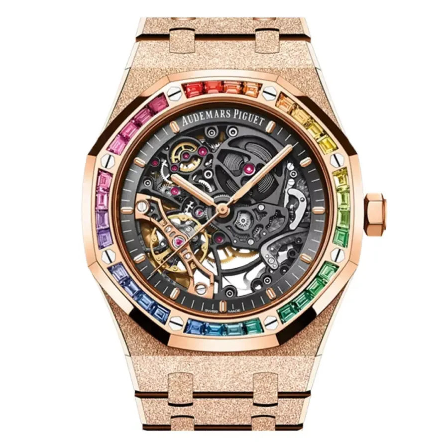 Audemars Piguet Royal Oak 15412OR.YG.1224OR.01-B Rainbow Super Clone