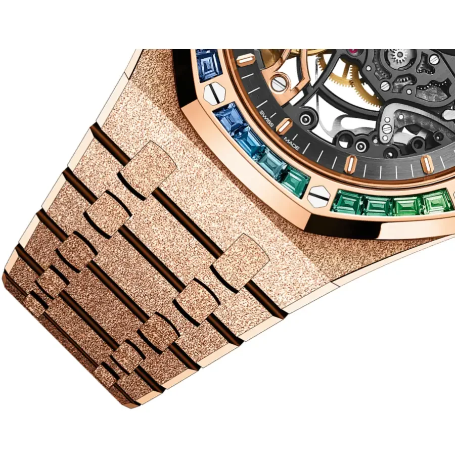 Audemars Piguet Royal Oak 15412OR.YG.1224OR.01-B Rainbow Super Clone