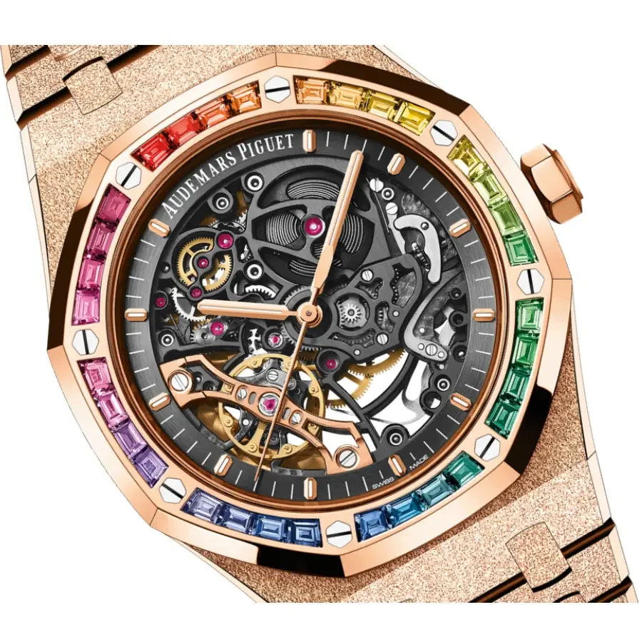 Audemars Piguet Royal Oak 15412OR.YG.1224OR.01-B Rainbow Super Clone