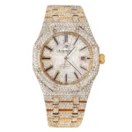 Audemars Piguet Royal Oak Chronograph 26331BA Iced Out Gold Super Clone