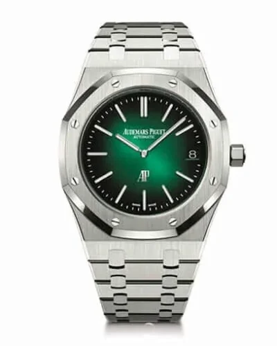 Audemars Piguet Royal Oak Jumbo Extra-Thin 16202ST Green Dial Super Clone