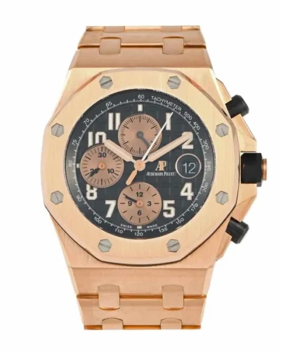 Audemars Piguet Royal Oak Offshore 26401RO Rose Gold Chronograph Super Clone