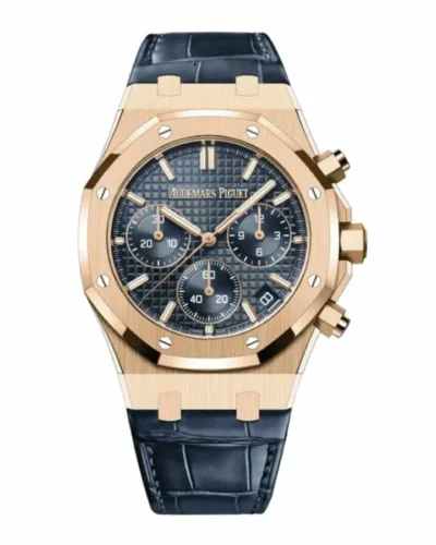 Audemars Piguet Royal Oak Offshore Chronograph 26401RO Blue Leather Super Clone