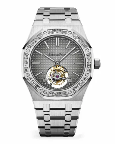 Audemars Piguet Royal Oak Tourbillon Extra-Thin 26510PT.OO.1220PT.01 Platinum Diamond Super Clone