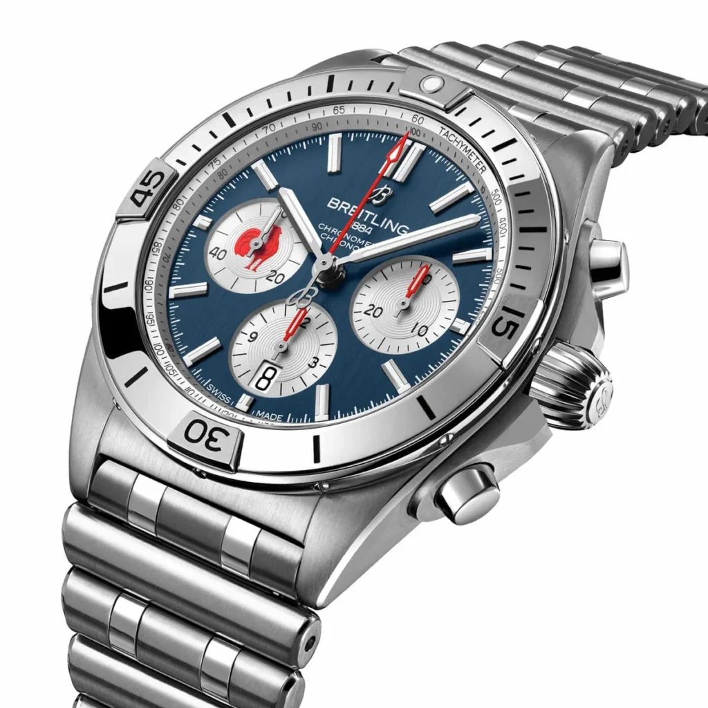 Breitling Chronomat B01 Six Nations France AB01442A1A1A1 Super Clone