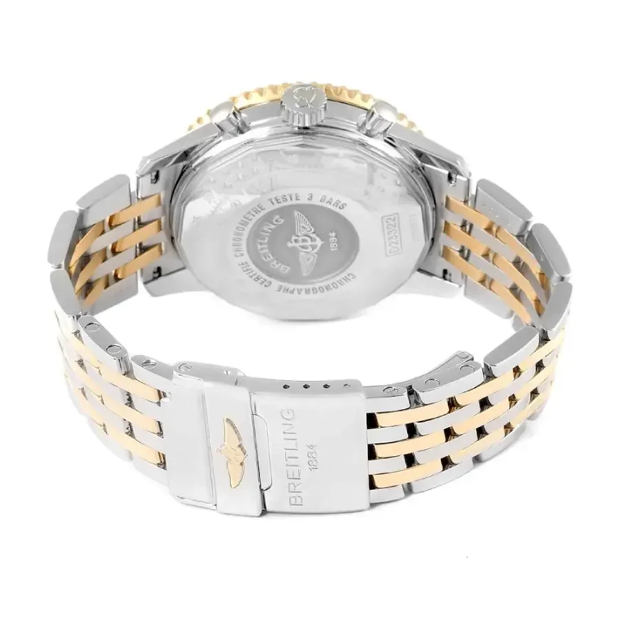 Breitling Navitimer B01 Chronograph D23322 Steel & Gold Super Clone
