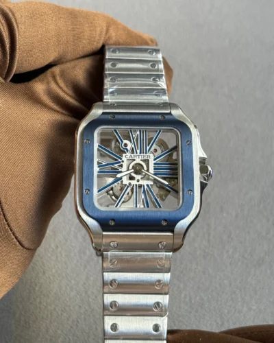 Cartier Santos Skeleton Super Clone