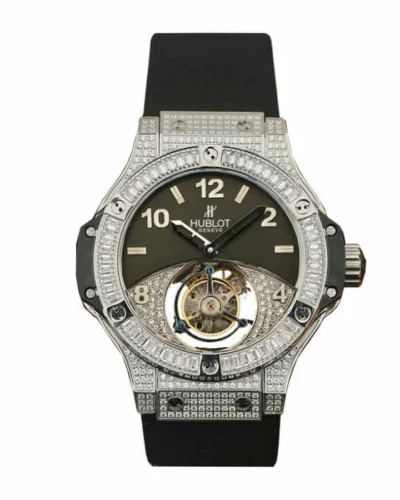 Hublot Classic Fusion Tourbillon with Diamond Black Super Clone