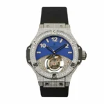 Hublot Classic Fusion Tourbillon with Diamond Blue Dial Super Clone