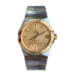 Omega Constellation Gold Dial 123.20.38.21.08.001 Super Clone