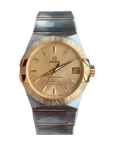 Omega Constellation Gold Dial 123.20.38.21.08.001 Super Clone