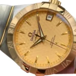 Omega Constellation Gold Dial 123.20.38.21.08.001 Super Clone