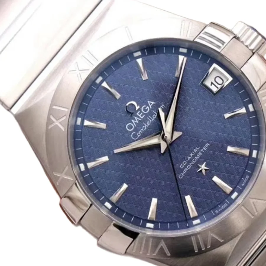 Omega Constellation Steel Case 123.10.35.20.03.002 Super Clone