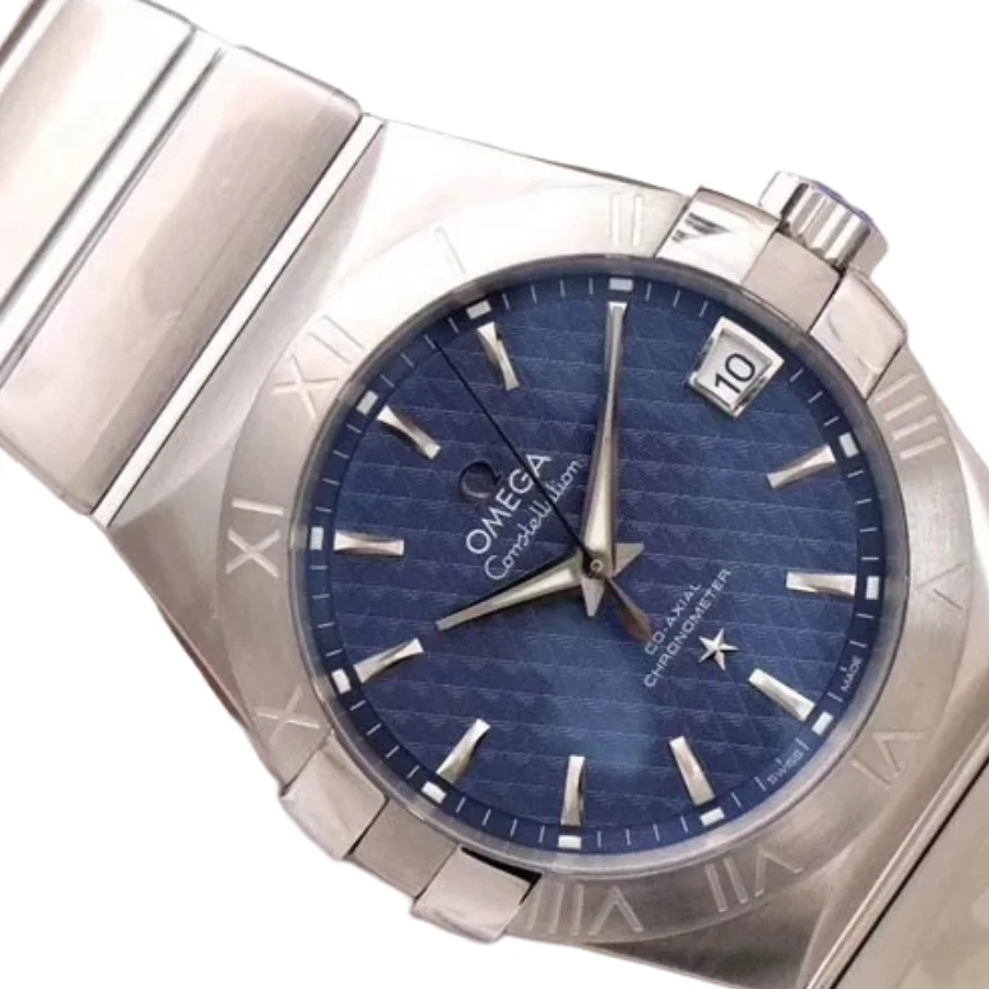 Omega Constellation Steel Case 123.10.35.20.03.002 Super Clone