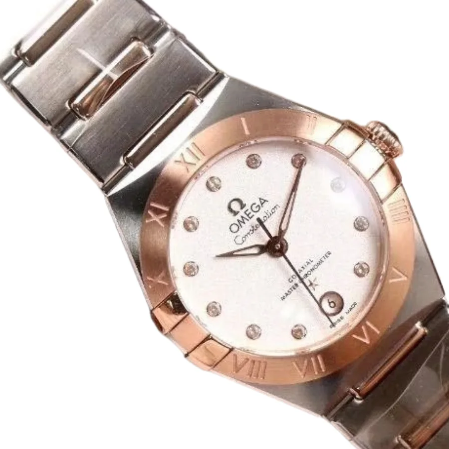 Omega Constellation Steel & Rose Gold 131.20.39.20.52.001 Super Clone