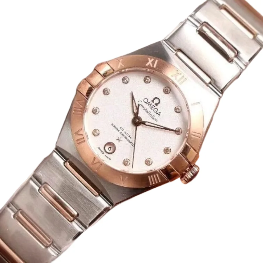 Omega Constellation Steel & Rose Gold 131.20.39.20.52.001 Super Clone