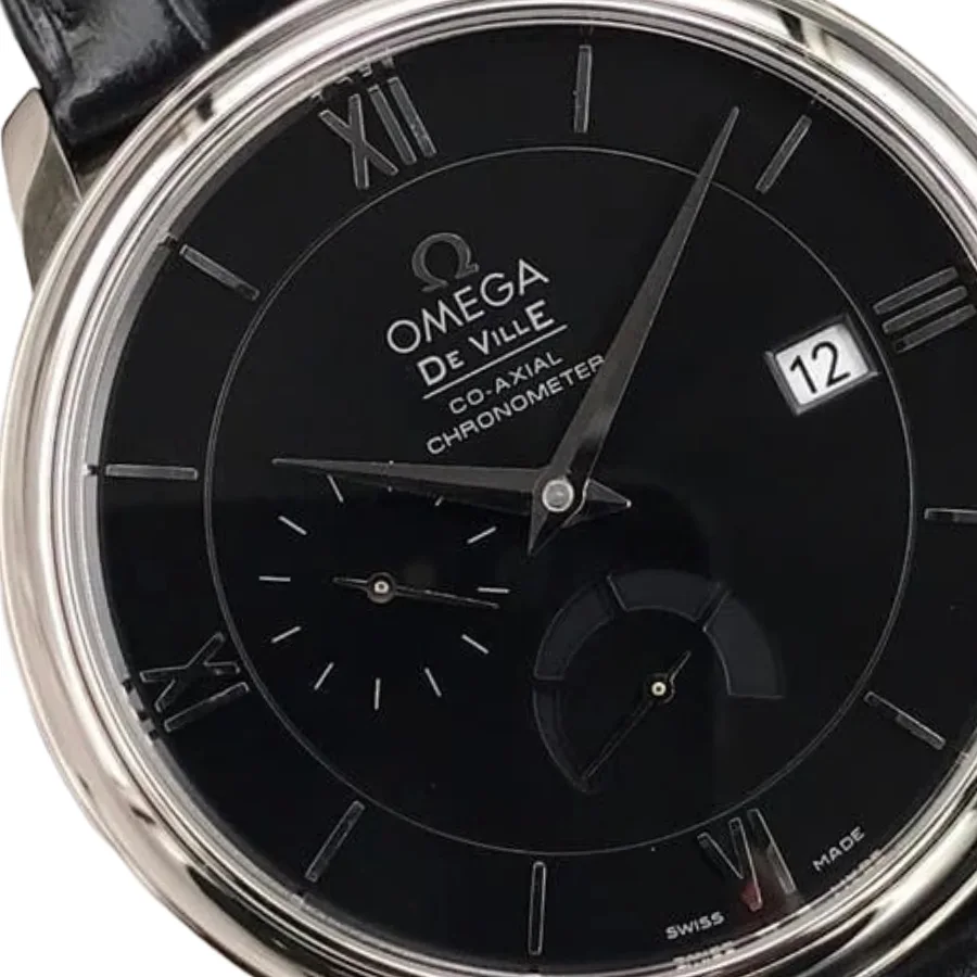 Omega De Ville Black Dial 424.13.40.21.01.001 Super Clone