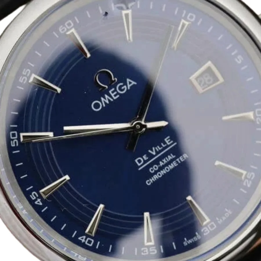 Omega De Ville Dark Blue Dial 431.33.41.21.03.001 Super Clone