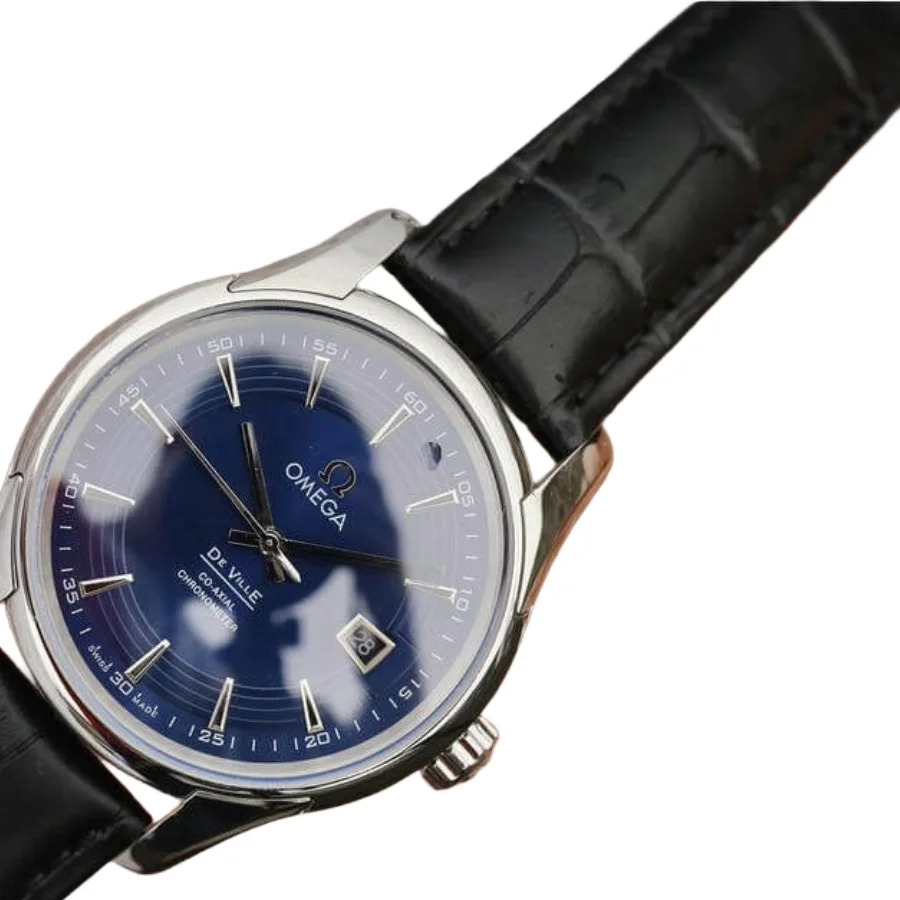 Omega De Ville Dark Blue Dial 431.33.41.21.03.001 Super Clone